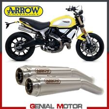 Pot D'Echappements Arrow Pro Race Acier Ducati Scrambler 1100 2018 > 2020