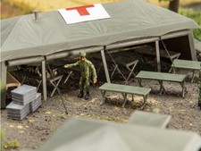 FALLER 12x lits de camp - HO 1/87 - FALLER 144071