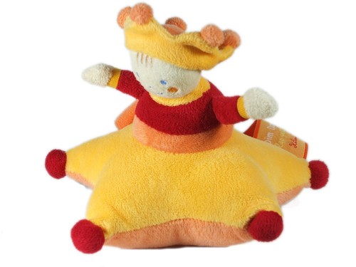 Doudou petit roi jaune - doudou,