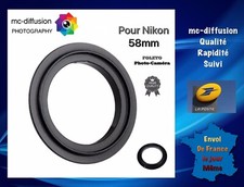 Bague inversion objectif 58mm