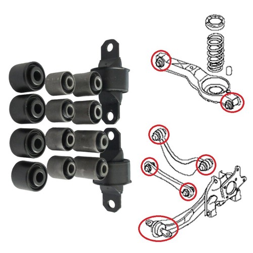 Kit suspension silentblocs - , des