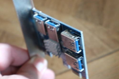 Carte pci express - 1x, à