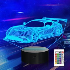 Auto 3D Night Light, Lampe