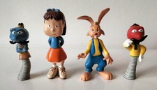 Lot x 4 Figurines PVC Le