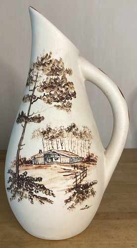 Vase pichet decor - vase,
