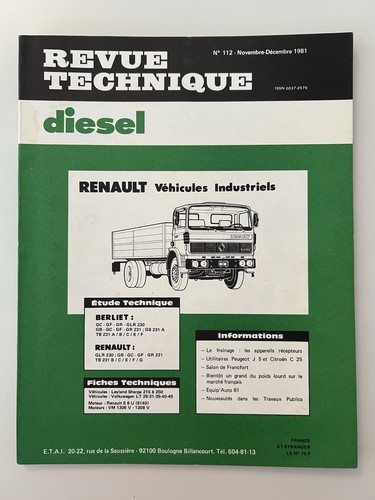 Revue technique diesel - diesel,