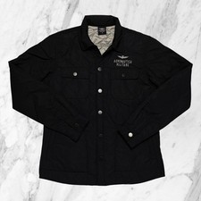 AERONAUTICA MILITARE Veste Homme Matelassée Avec Poches Bleu Taille M