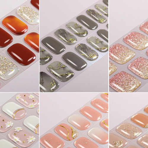 Kit autocollants pour ongles - d'autocollants,