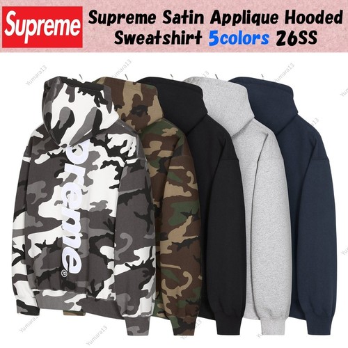 Sweat capuche supreme satin - à,