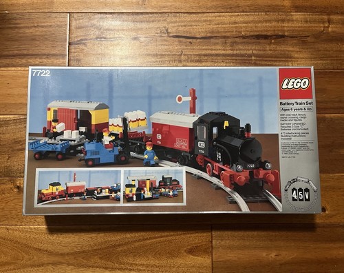 Lego trains steam - cargo, train