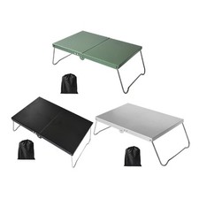 Mini-table de camping pliant meubles d'extérieur pour la pêche au barbecue
