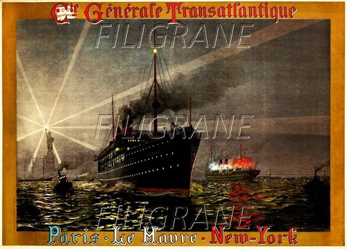 Cie transatlantique paquebot - cie,