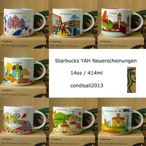 Starbucks tasse city mug - tasse, 14oz