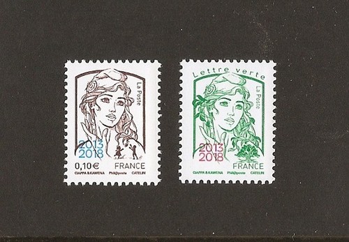 2018 timbres marianne - 2018, n°