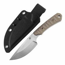 Couteau Kansept Flank Sand Lame Acier D2 Manche G10 Étui Kydex Rotatif KG006A5