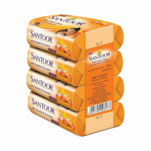 Savon bain santoor bois - savon, au