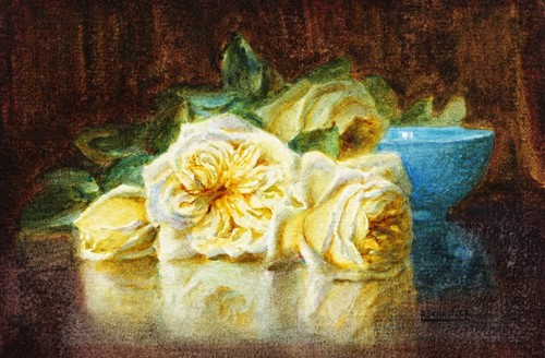 Dessin aquarelle gouache