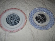 DEUX ASSIETTES PARLANTES 