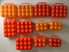 LOT 11 BOITES A OEUFS VINTAGE