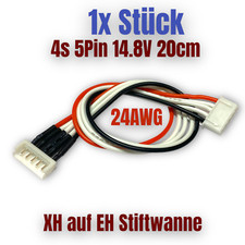 ✅ 1 x câble d'équilibrage Lipo 4s 5 broches JST XH mâle vers EH bac à broches...