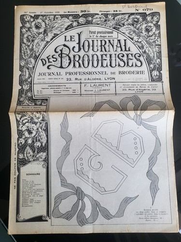 Journal des brodeuses 1951 - journal,