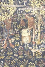 Tapisserie murale ancienne au