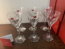 7 verres à eau modèle Abysse Héritage en cristal de Baccarat (prix à la pièce)