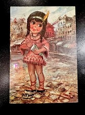 Rare Tableau Poulbot Paris