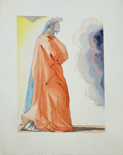 Salvador dali dante - dali, :