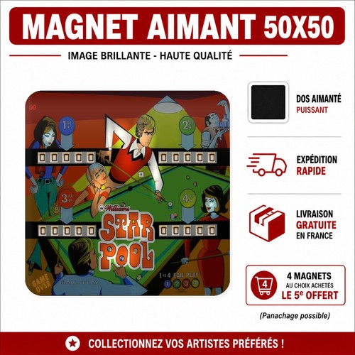 Magnet star pool williams - magnet,