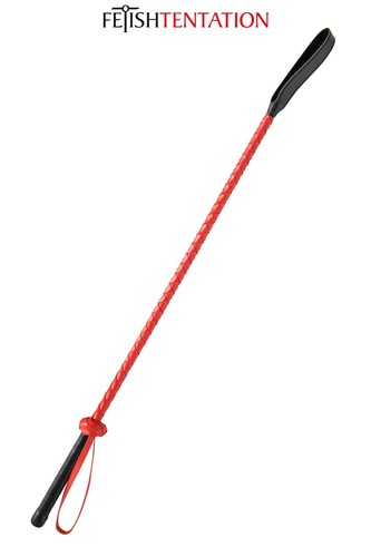 Cravache noir rouge - rouge,