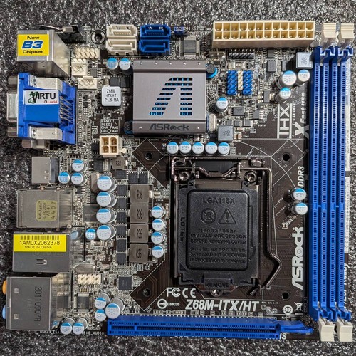 Asrock z68m itx lga1155 - asrock, z68m-itx/ht