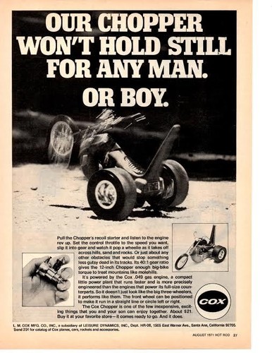 1971 cox chopper - 1971, ~
