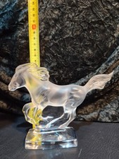 figurine cheval en cristal de