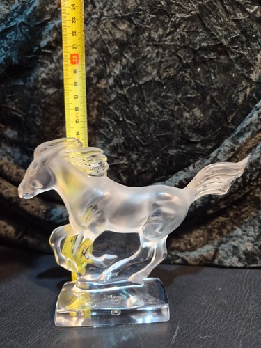 Figurine cheval cristal - figurine,