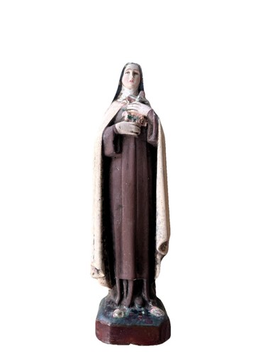 Sainte thérèse plâtre - sainte,