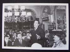 TH1265B) CP François Mitterand en réunion à BESANÇON