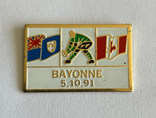 103 - Pin's RUGBY COUPE DU MONDE 1991 - BAYONNE 5.10.91