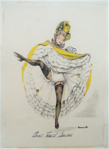 Janicotte french cancan - french,