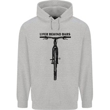 Lifer Behind Bars Sweat À Capuche Drôle De Cyclisme Pour Hommes En 80% Coton