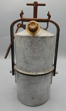 🍀Outil ancien , ancienne lampe de mineur , acetylene , lampe à carbure (2)