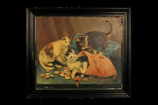 Ancienne peinture à l'huile
