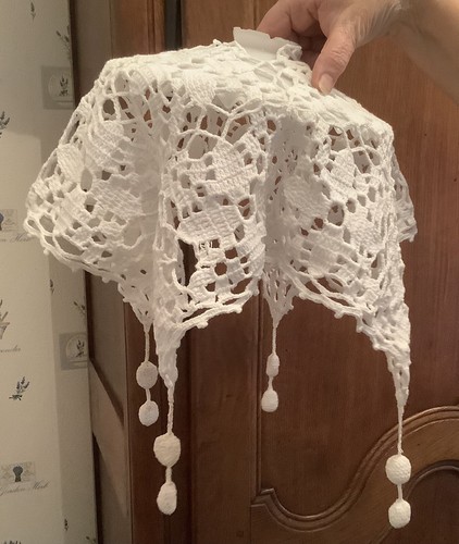 Napperon ancien crochet - au,