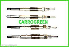 4 Bougie de Prechauffage Peugeot 206 1.4L HDI 68 et 70 cv
