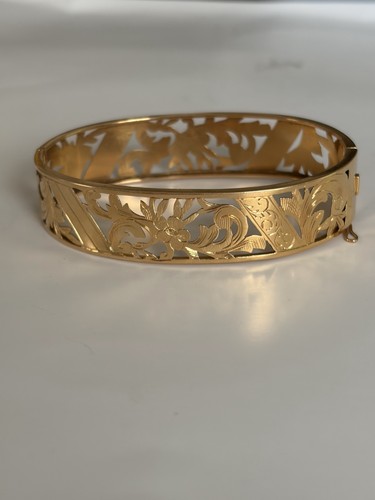 7869 bracelet jonc articulé - bracelet,