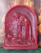 TABLEAU BAS RELIEF EN CIRE
