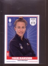 STICKER PANINI EQUIPE FRANCE JO PARIS 2024 PAULINE RANVIER ESCRIME # 72