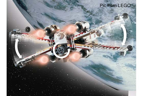 Lego star wars 4502 wing - 4502, x-wing