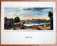 MENU PAQUEBOT LIBERTE du 6/10/1960 - COMPAGNIE GENERALE TRANSATLANTIQUE