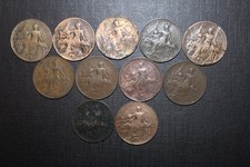 lot de 11 monnaies de 10